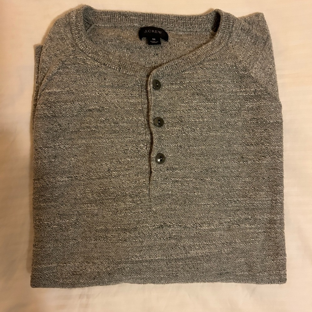 J. Crew | Knit Cotton Henley
